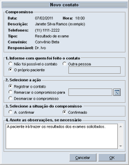 Contato com o paciente