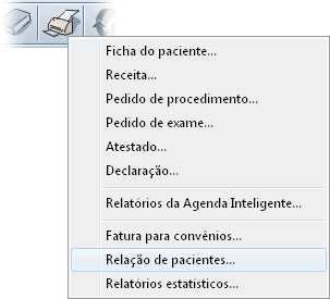 Acesso à relação de pacientes